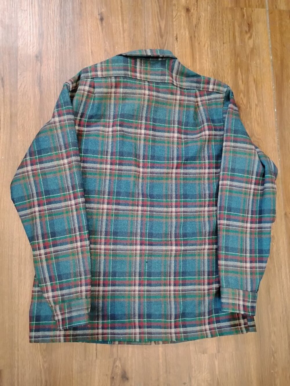 Vintage Pendleton Wool Flannel Button Shirt - Picture 5 of 6